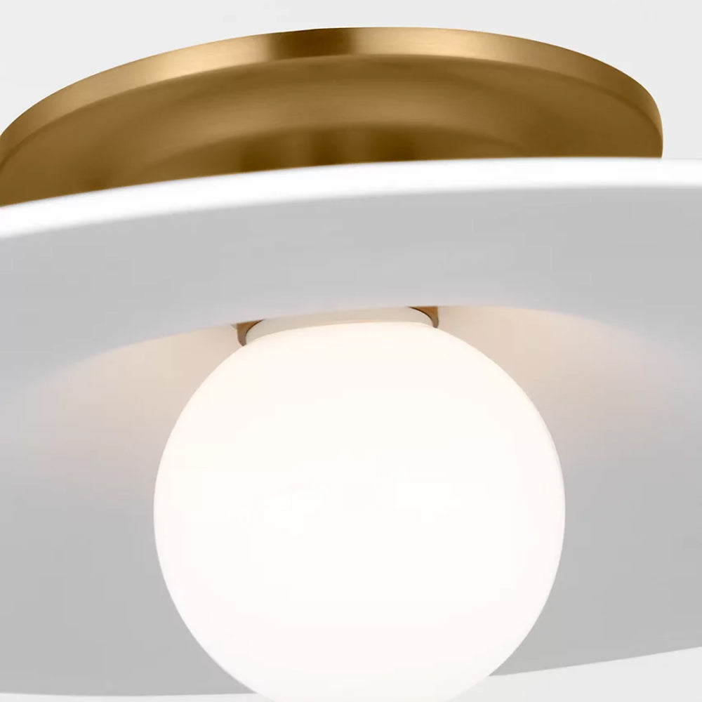 Endicott Flush Mount Ceiling Light in Detail.