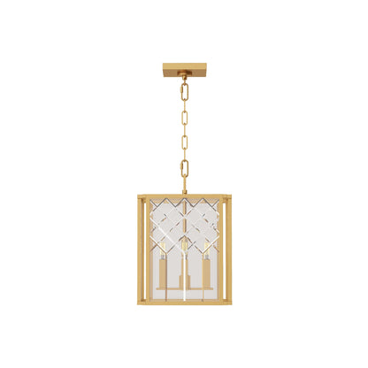 Erro Pendant Light in Burnished Brass (Small).