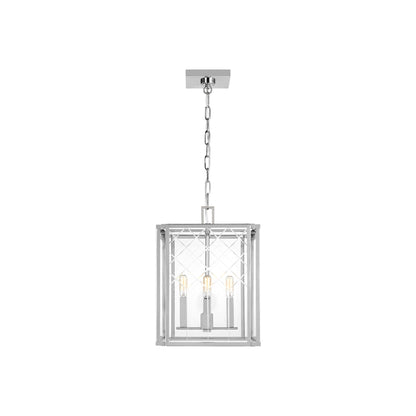 Erro Pendant Light in Polished Nickel (Small).