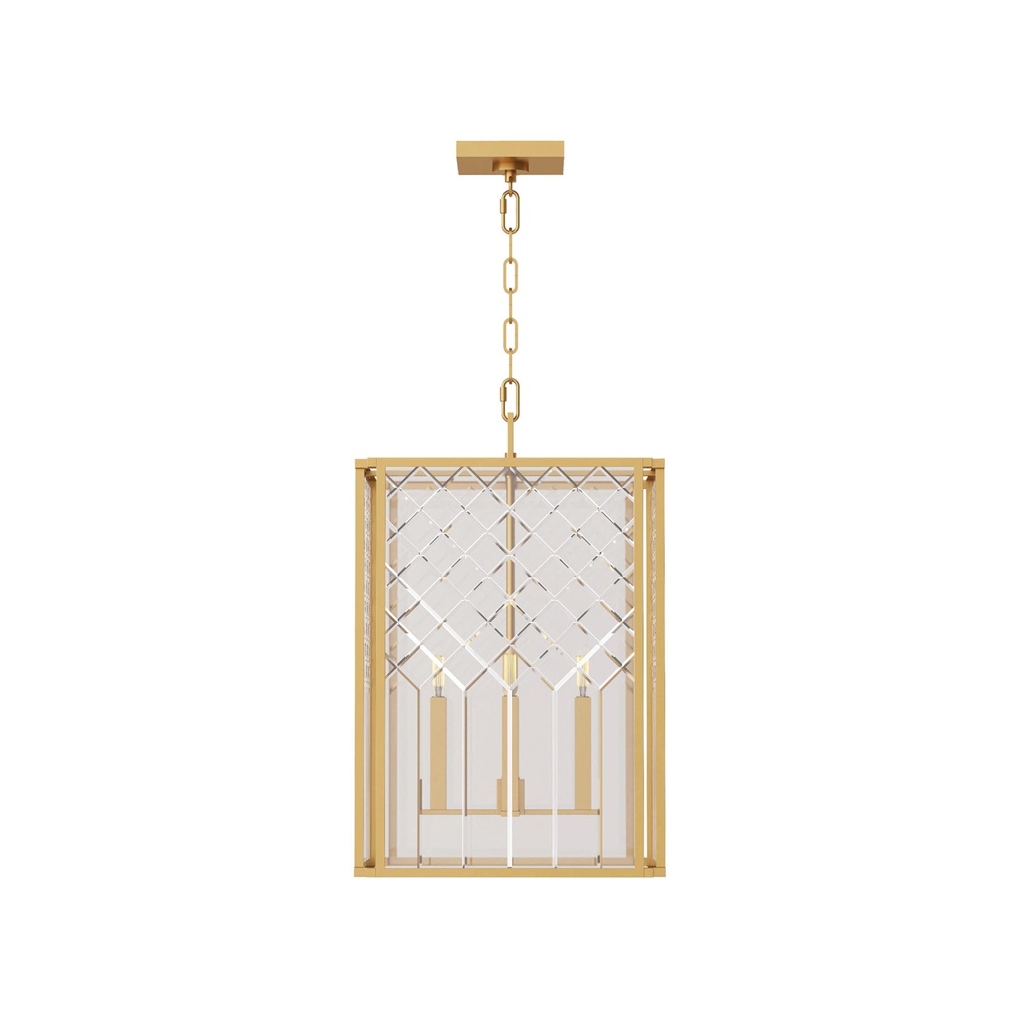 Erro Pendant Light in Burnished Brass (Medium).