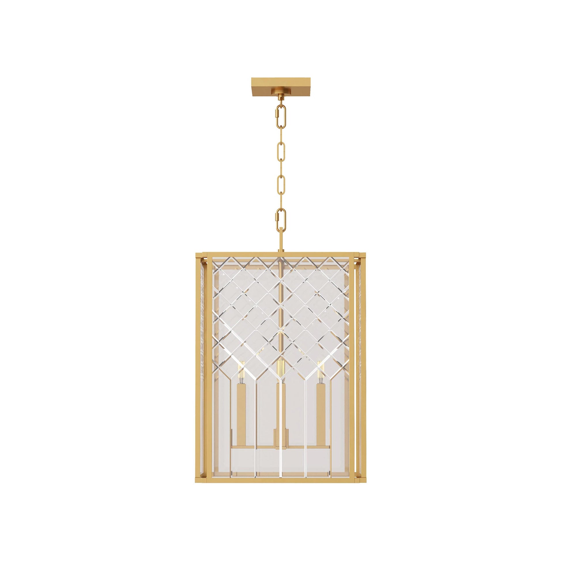 Erro Pendant Light in Burnished Brass (Medium).