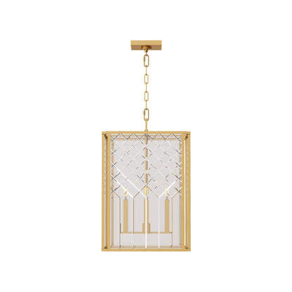 Erro Pendant Light in Burnished Brass (Medium).