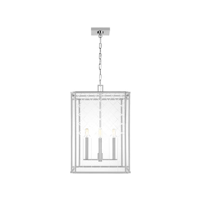 Erro Pendant Light in Polished Nickel (Medium).