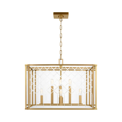 Erro Pendant Light in Burnished Brass (Large).