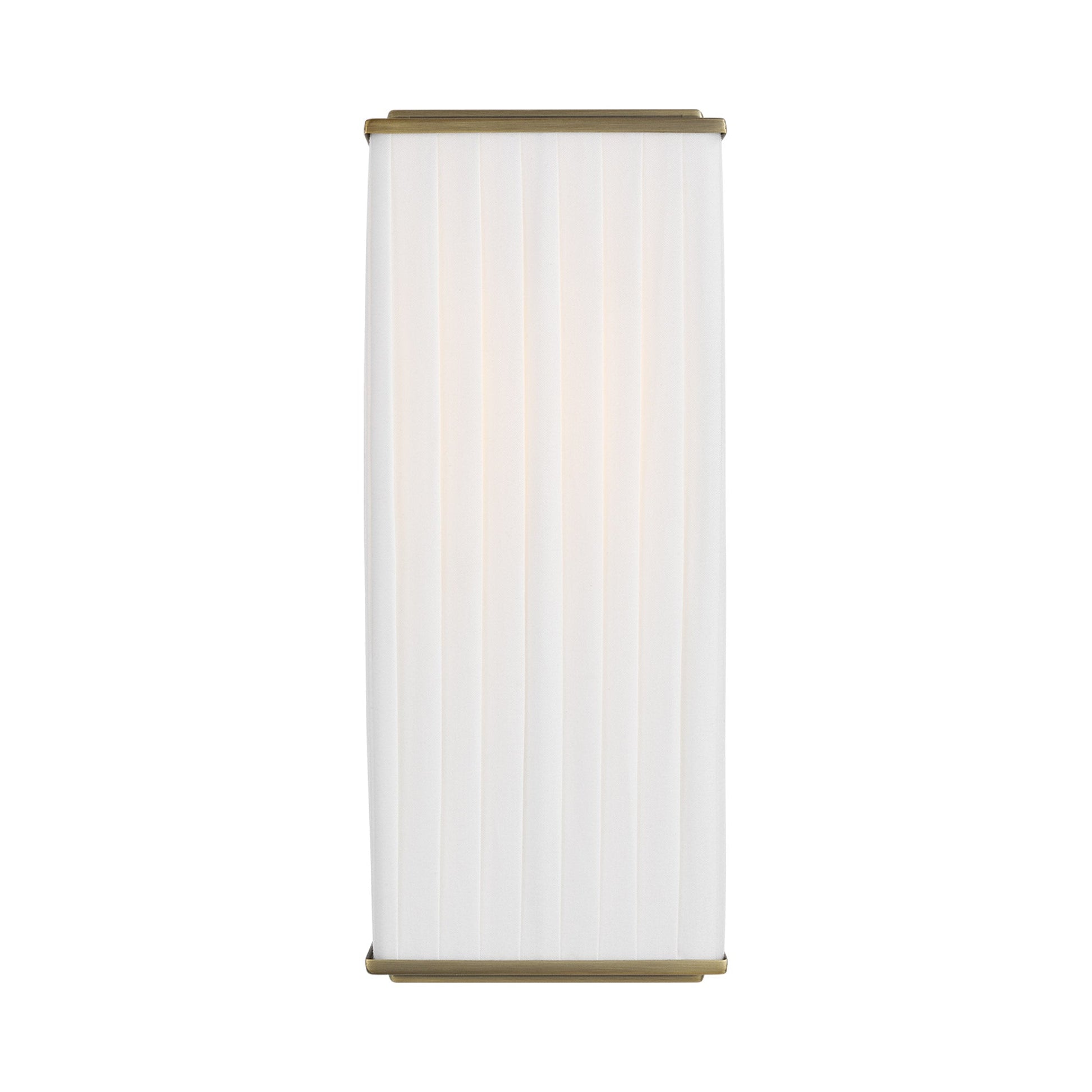 Esther Bath Wall Light in Time Worn Brass.