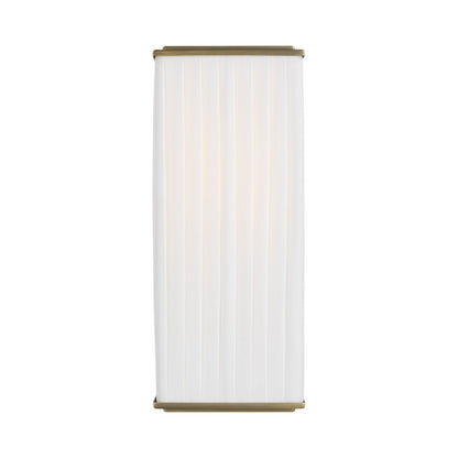 Esther Bath Wall Light in Time Worn Brass.