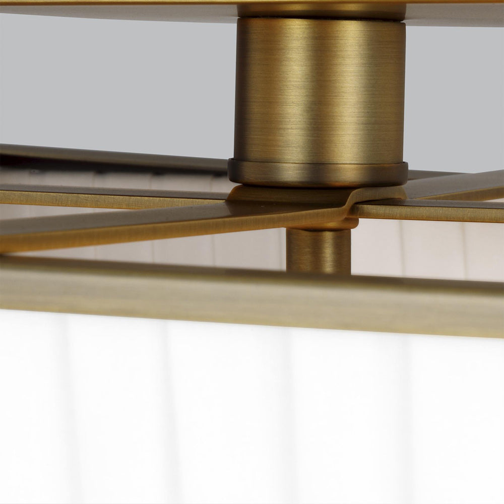 Esther Flush Mount Ceiling Light in Detail.