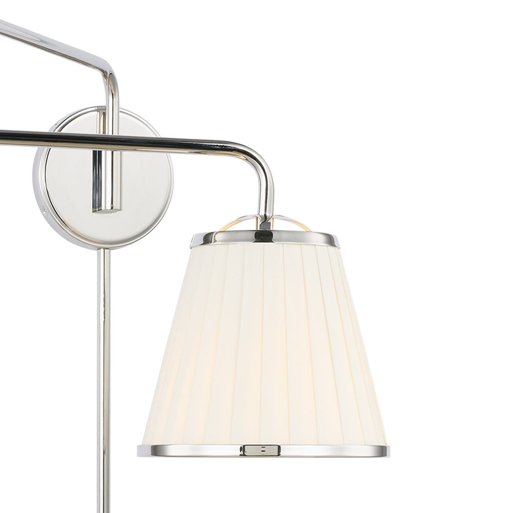 Esther Swing Arm Bath Wall Light in Detail.