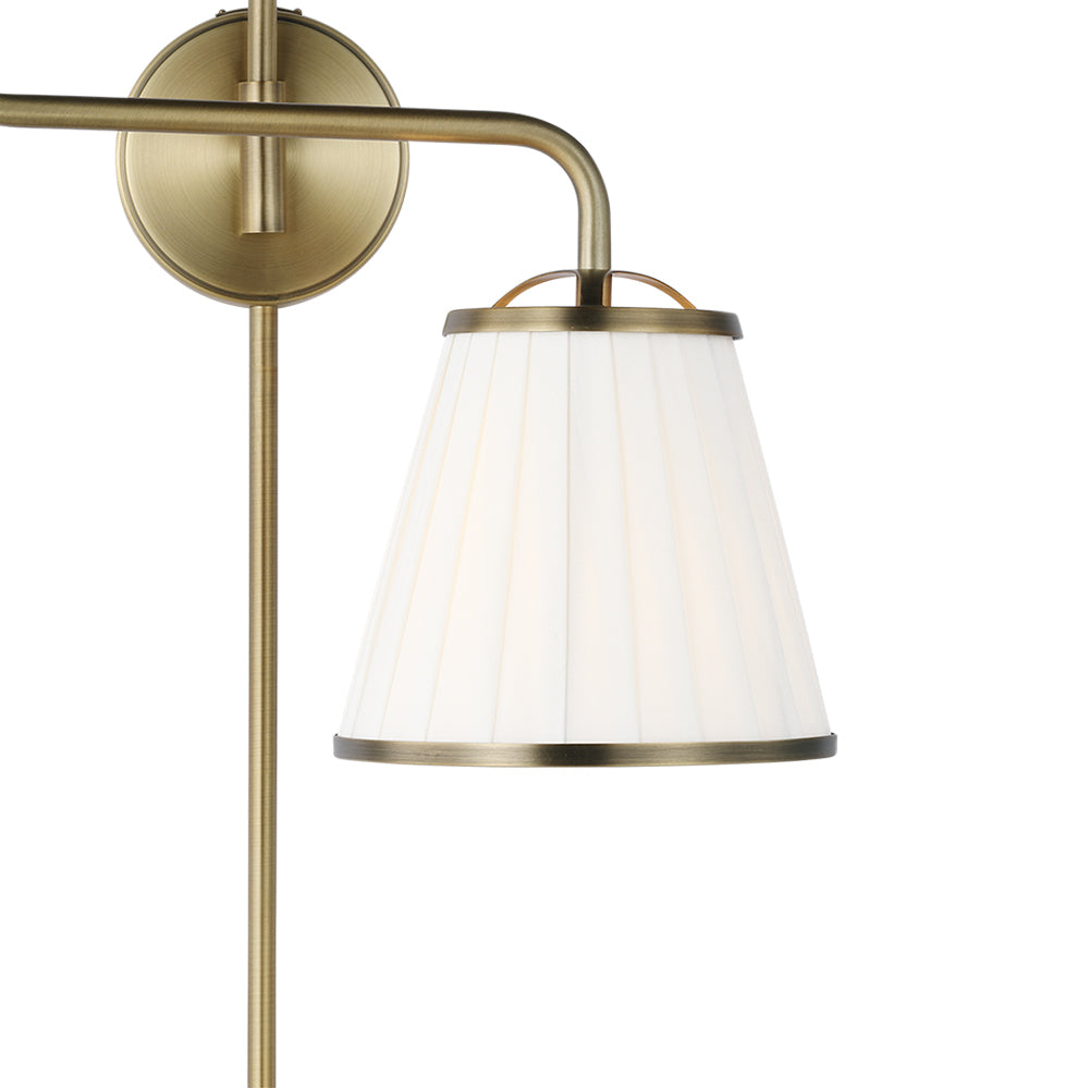 Esther Swing Arm Bath Wall Light in Detail.
