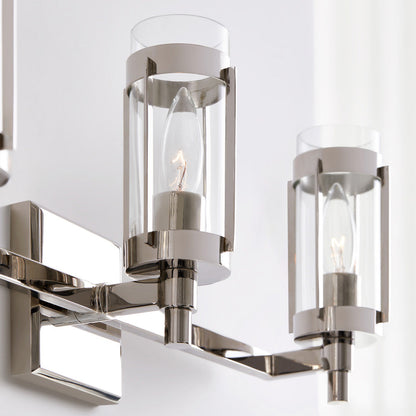 Flynn Bath Vanity Light in Detail.