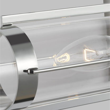 Flynn Linear Bath Wall Light in Detail.