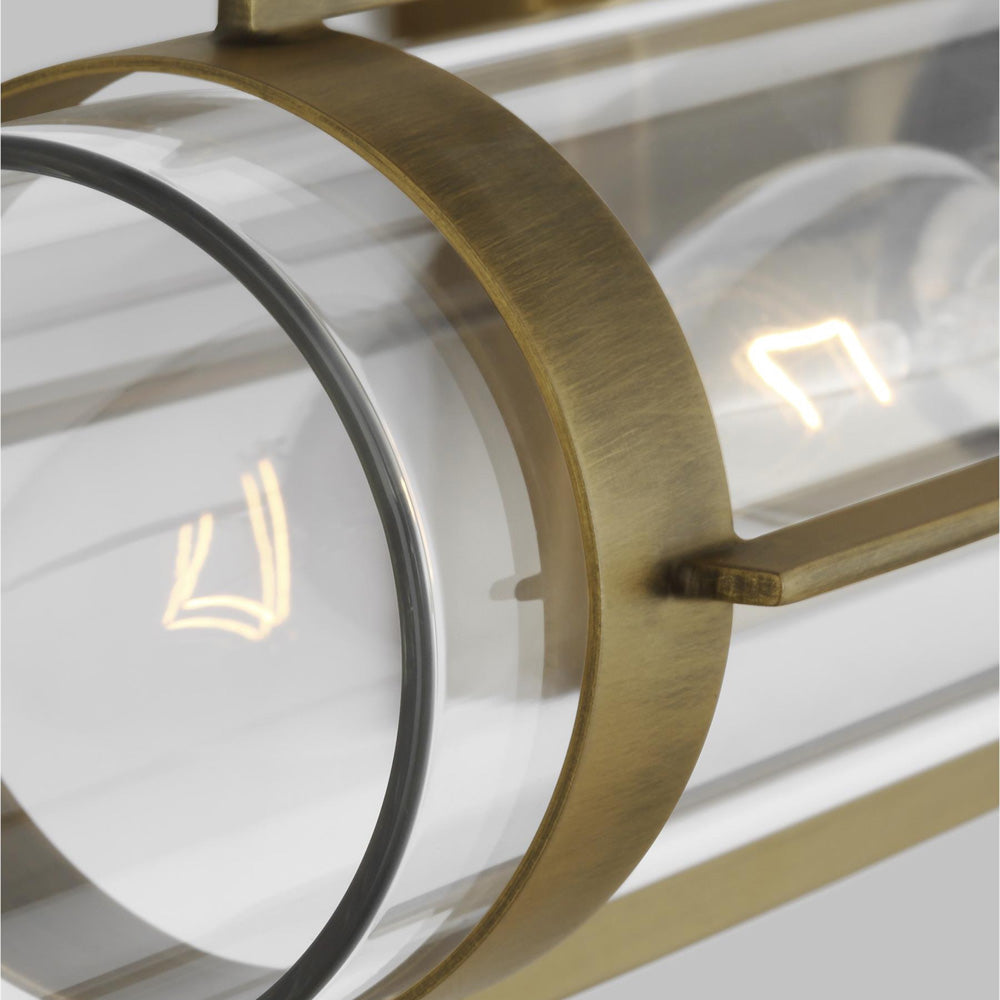 Flynn Linear Bath Wall Light in Detail.