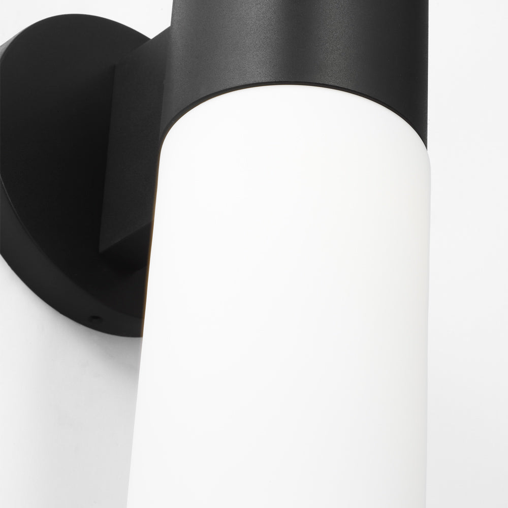 Focal Outdoor LED Cylinder Wall Light in Detail.