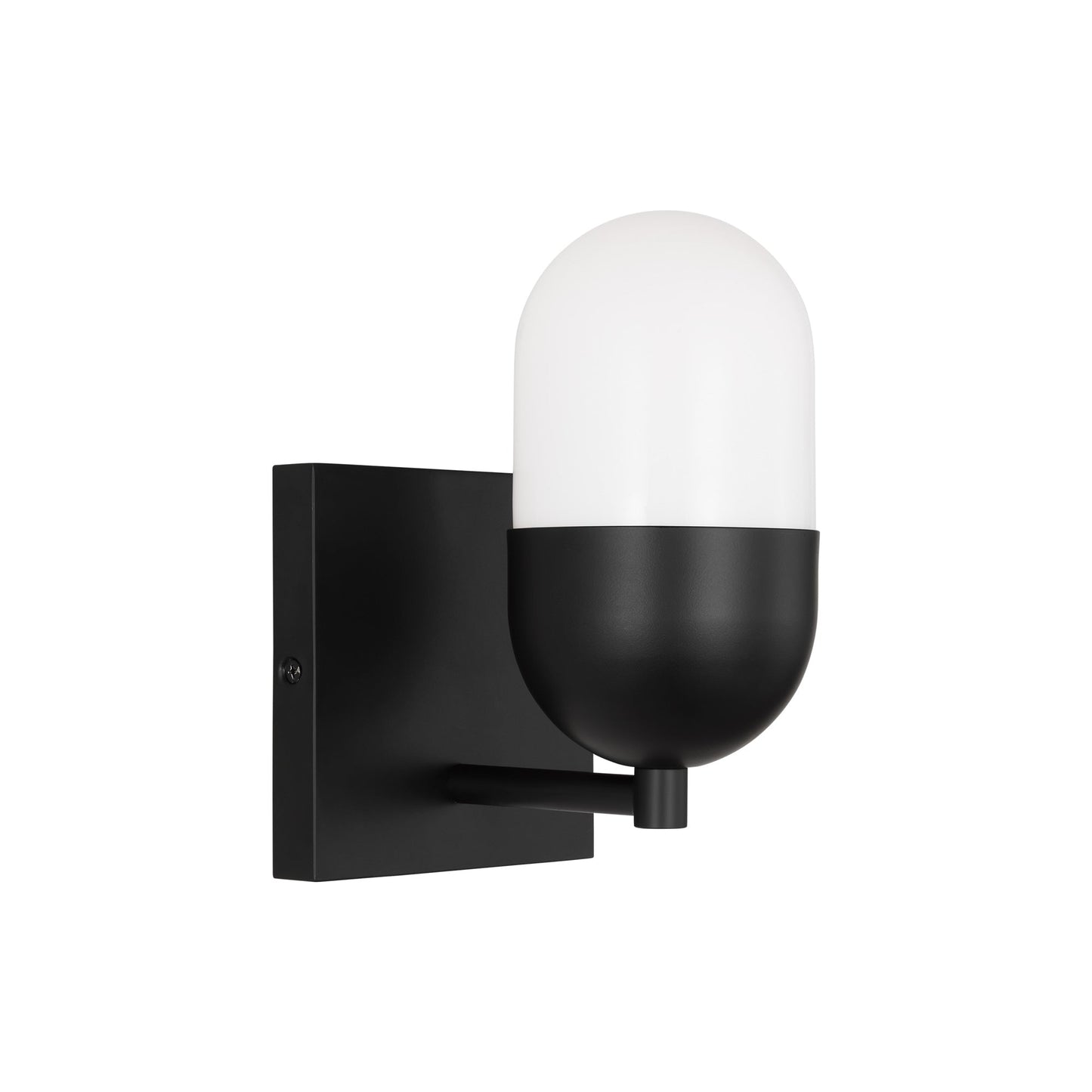 Foster Bath Vanity Light in Midnight Black (Small).