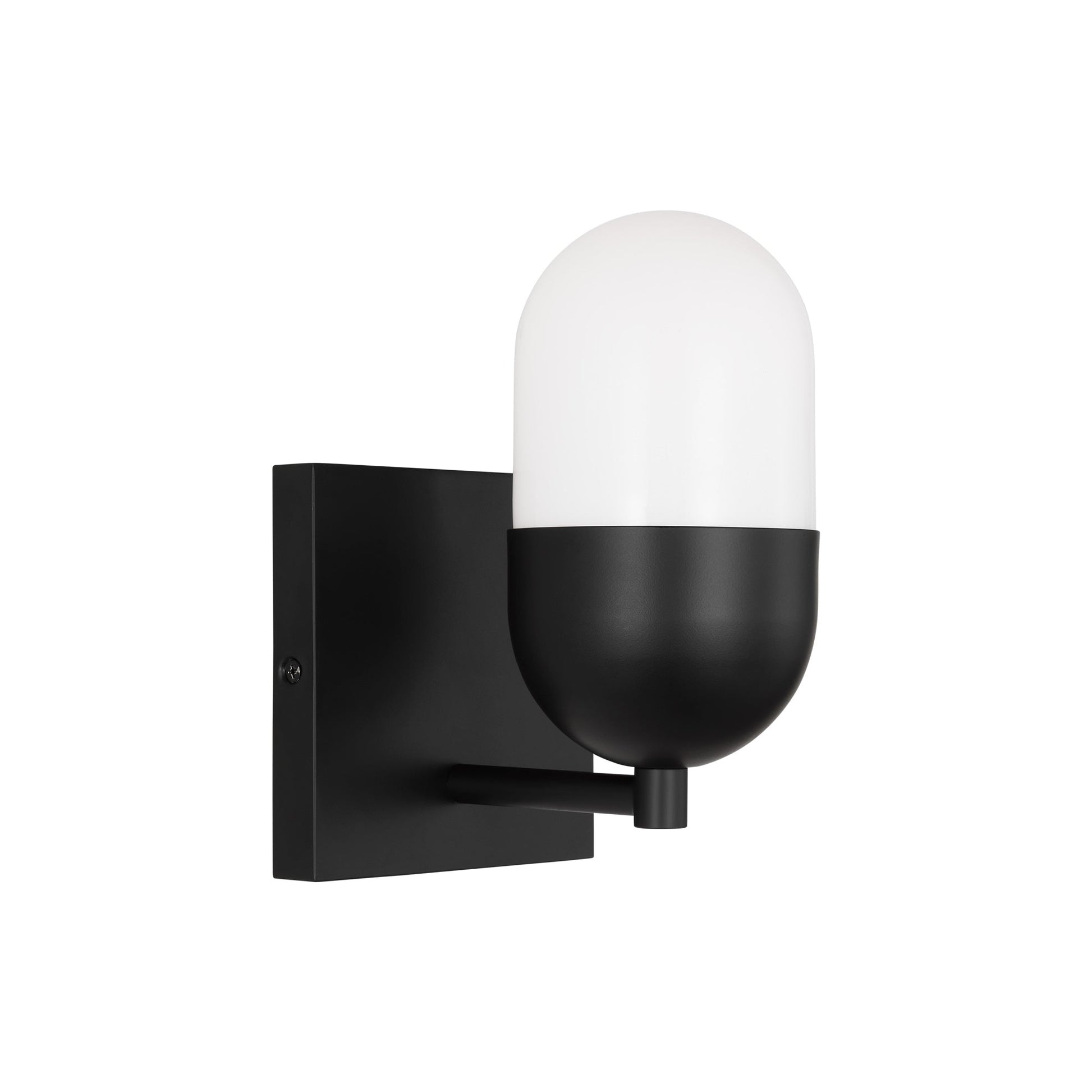 Foster Bath Vanity Light in Midnight Black (Small).