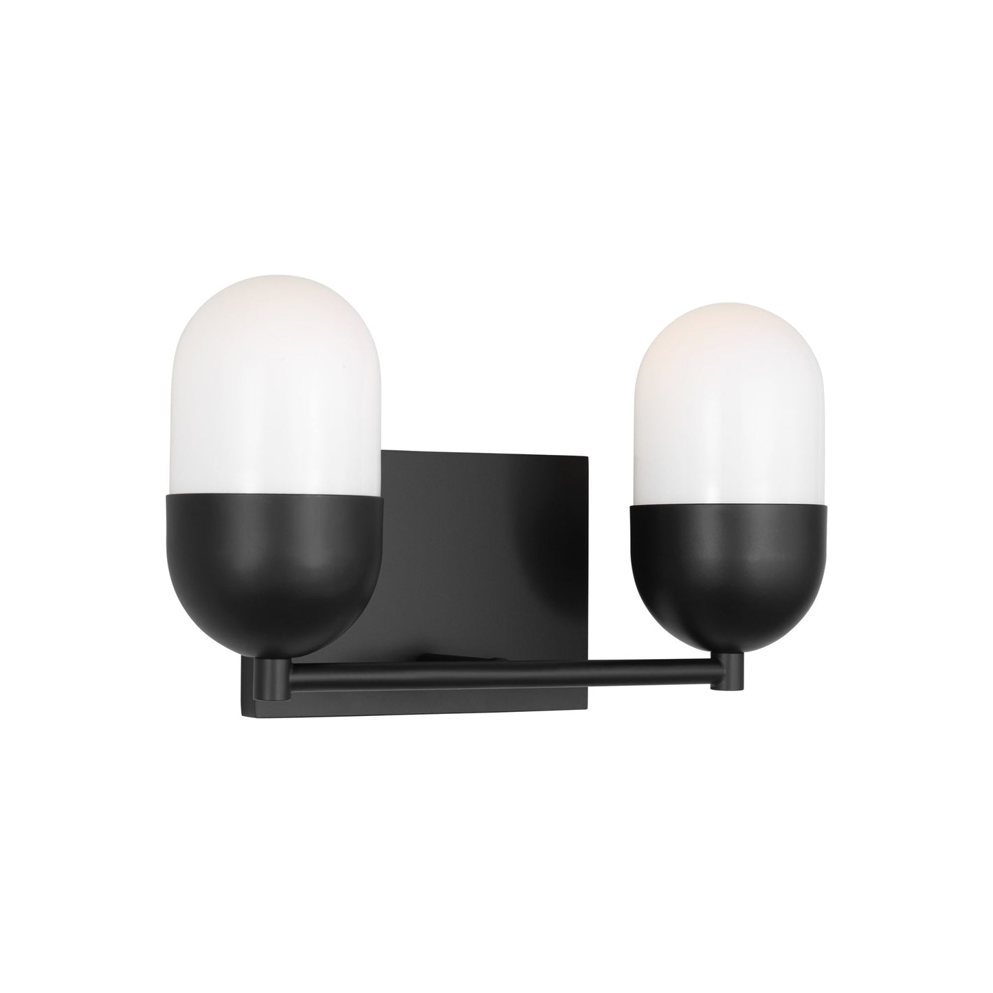 Foster Bath Vanity Light in Midnight Black (Medium).