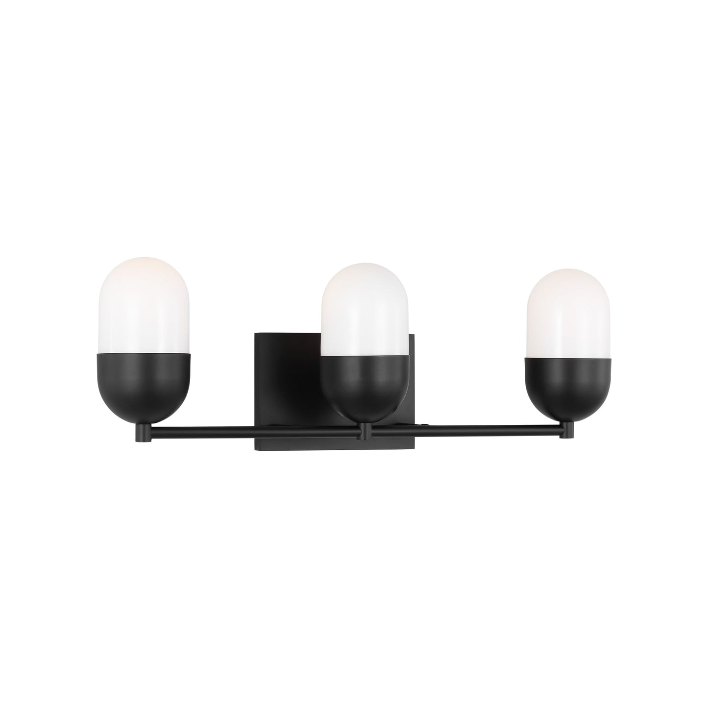 Foster Bath Vanity Light in Midnight Black (Large).