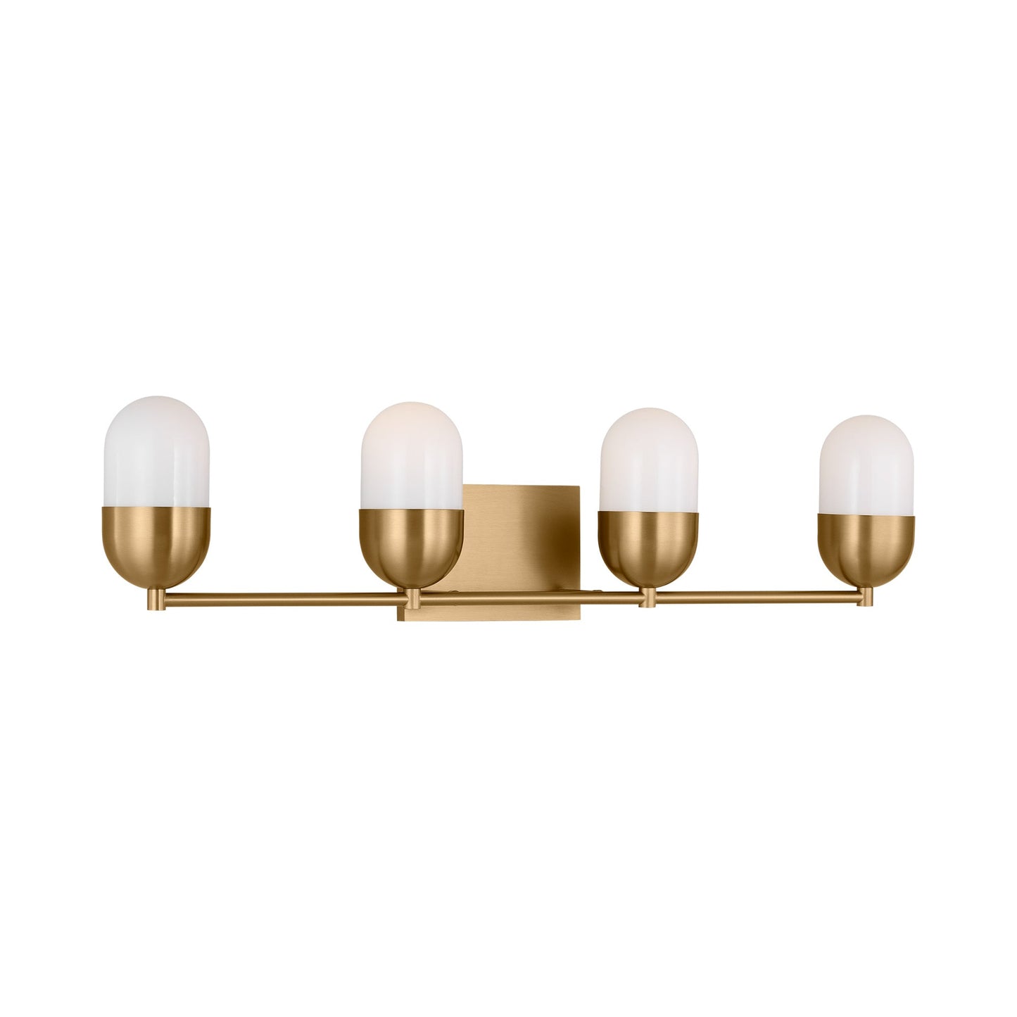 Foster Bath Vanity Light in Satin Brass (X-Large).