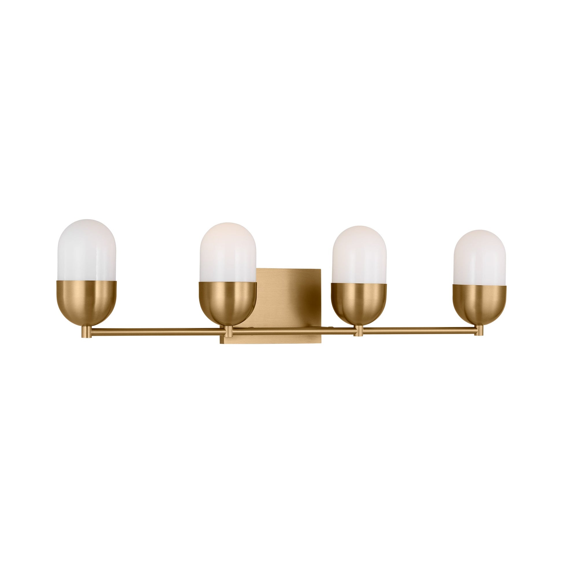 Foster Bath Vanity Light in Satin Brass (X-Large).