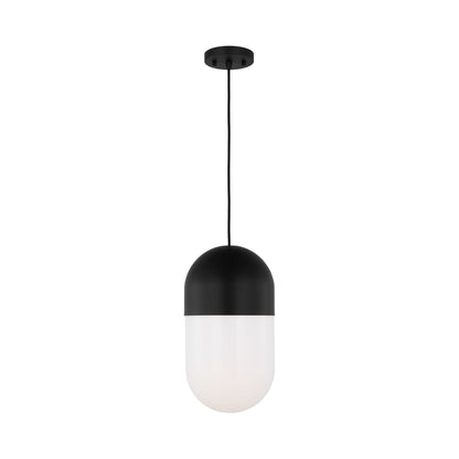 Foster Pendant Light in Midnight Black.