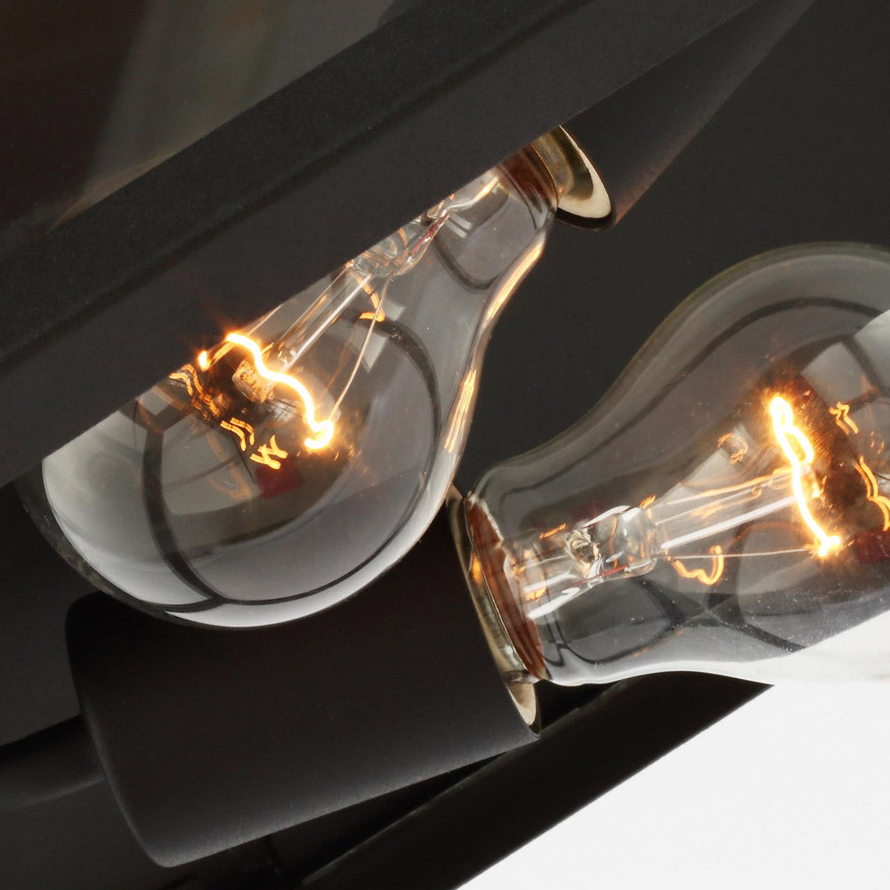 Founders Outdoor Flush Mount Ceiling Light in Detail.