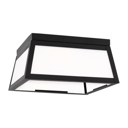 Founders Outdoor Flush Mount Ceiling Light in Detail.