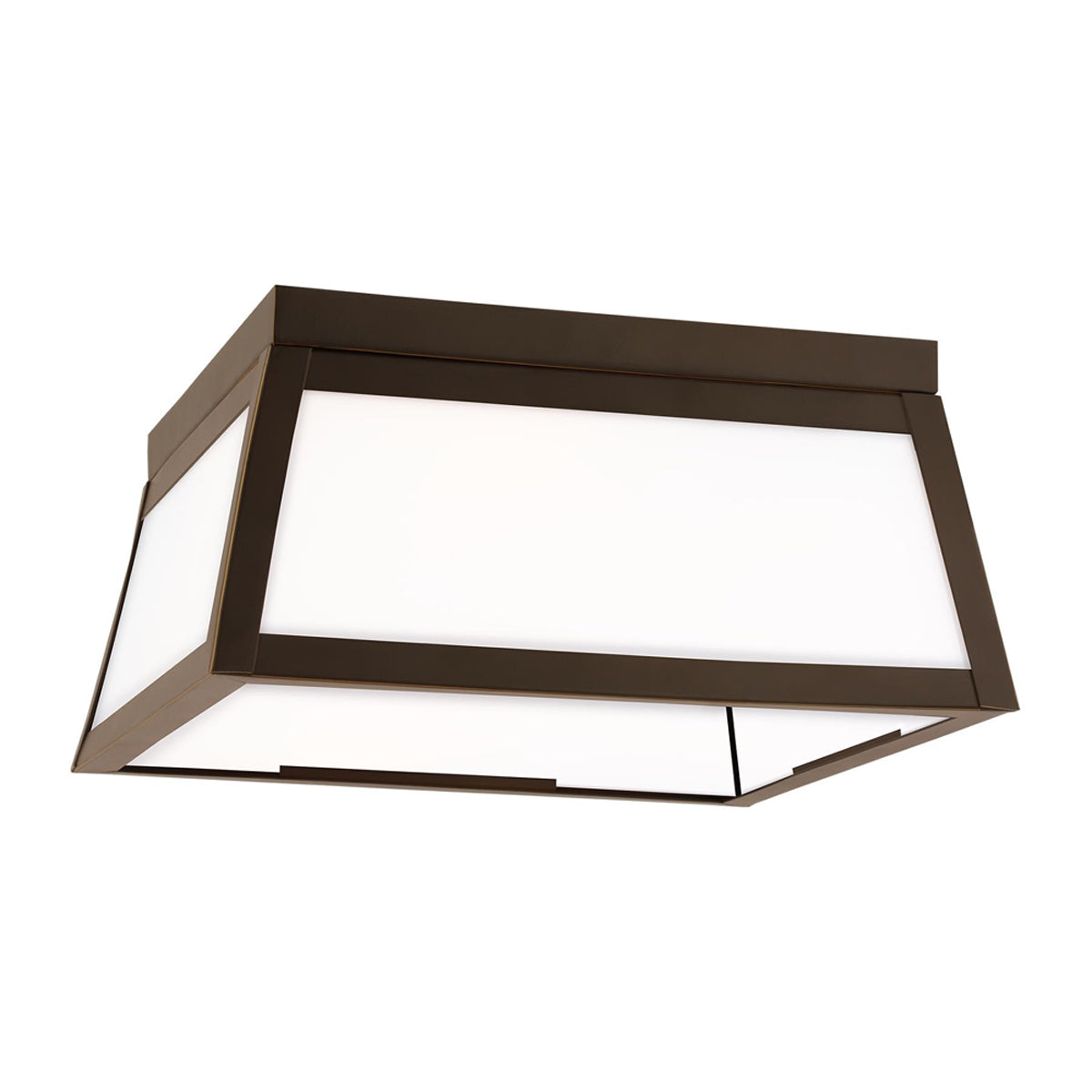 Founders Outdoor Flush Mount Ceiling Light in Detail.