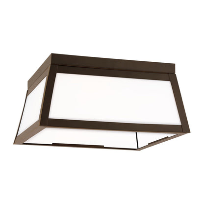 Founders Outdoor Flush Mount Ceiling Light in Detail.