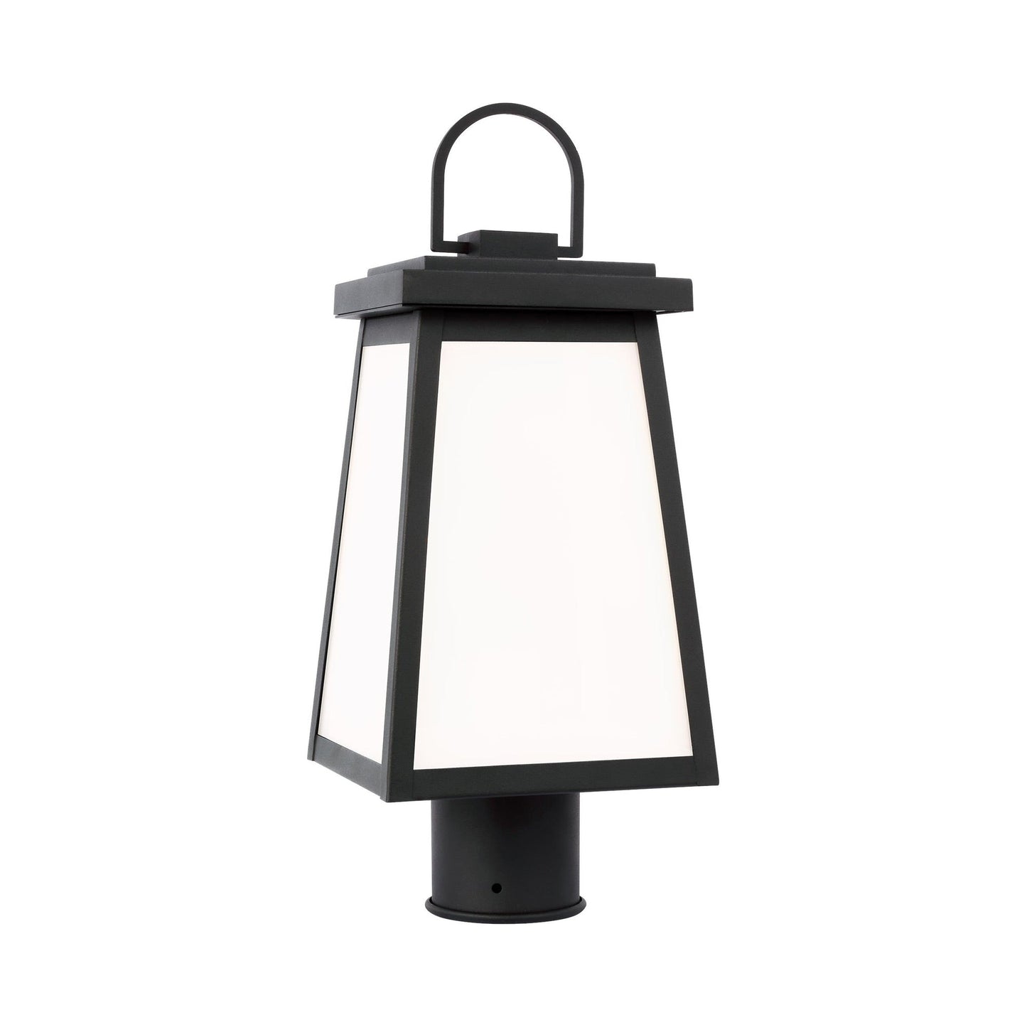 Founders Outdoor Post Light in Black (LED Bulb).