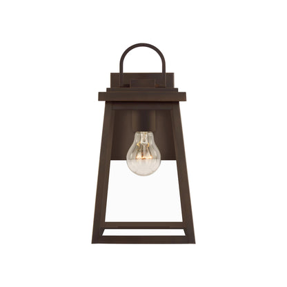 Founders Outdoor Wall Light in Antique Bronze (Medium/Bulb Not Included).