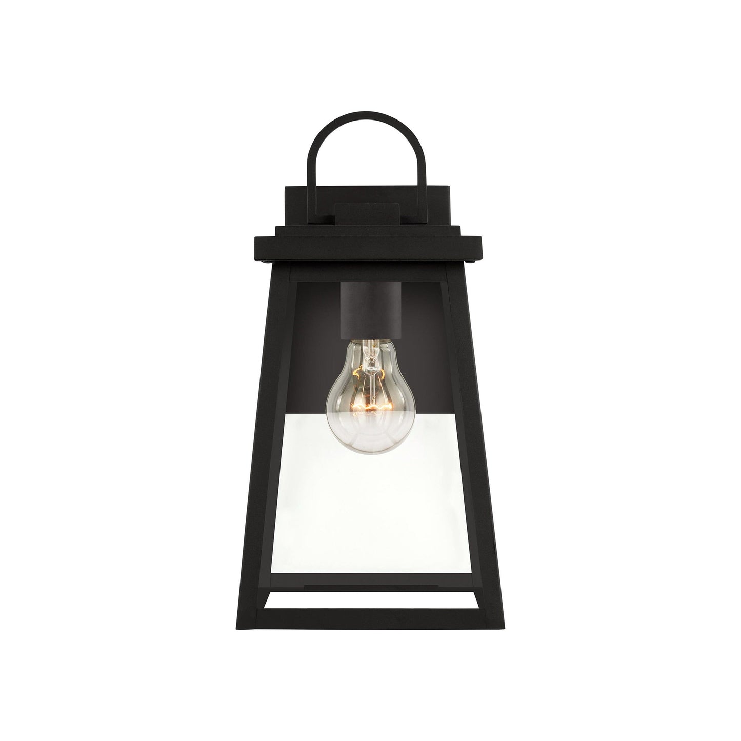 Founders Outdoor Wall Light in Black (Medium/Bulb Not Included).