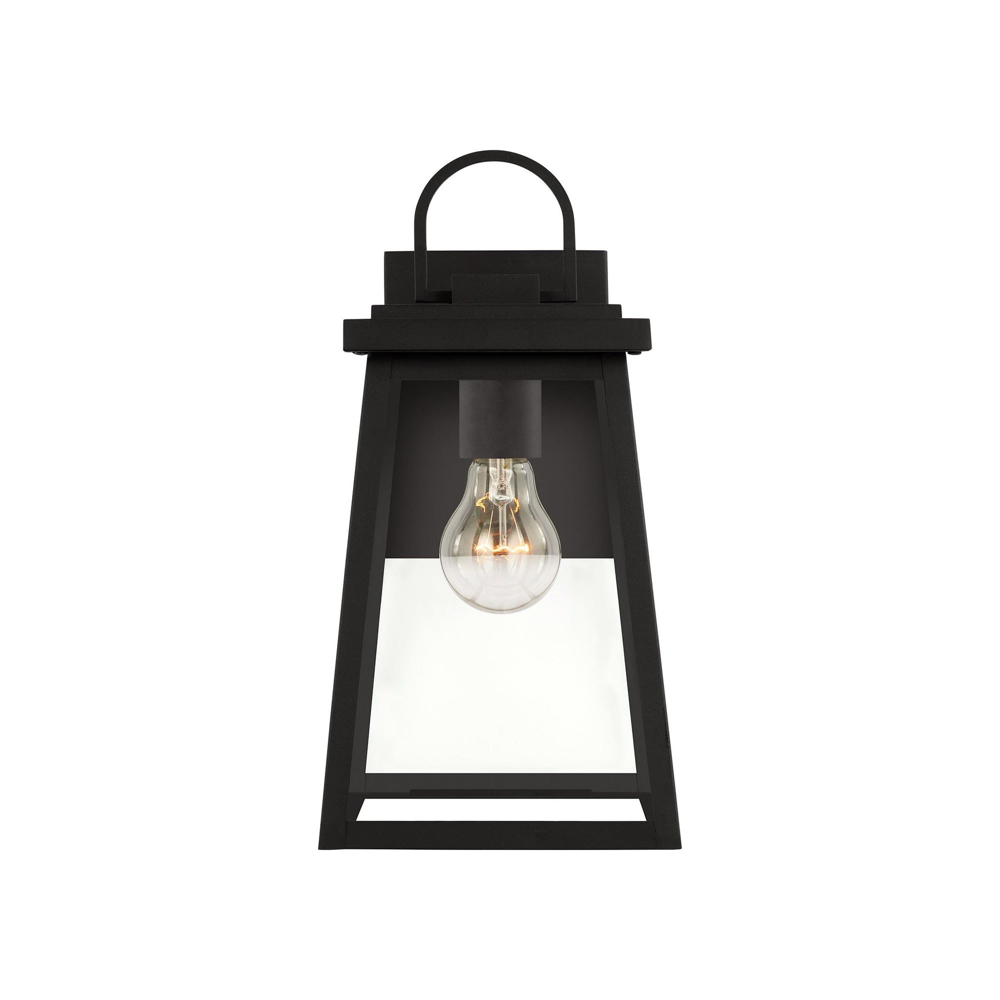 Founders Outdoor Wall Light in Black (Medium/Bulb Not Included).