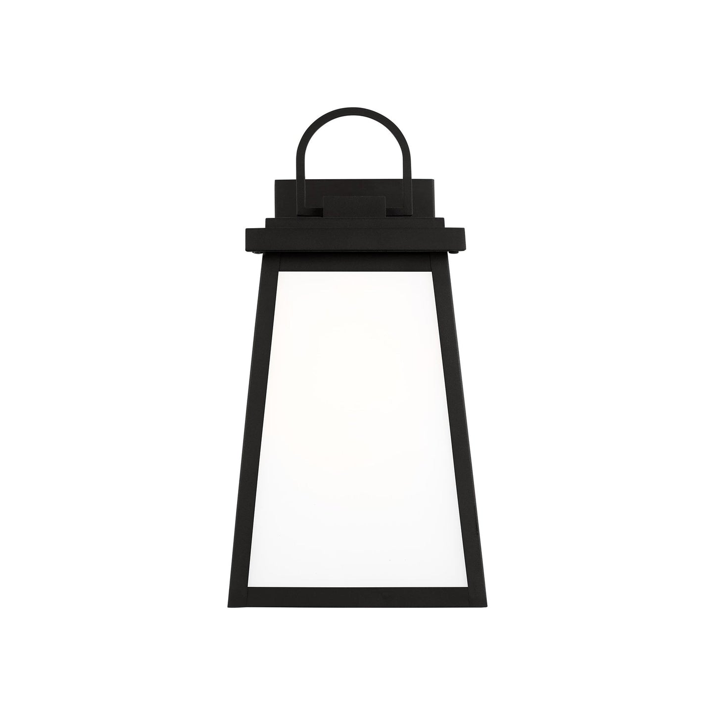 Founders Outdoor Wall Light in Black (Medium/LED Bulb).