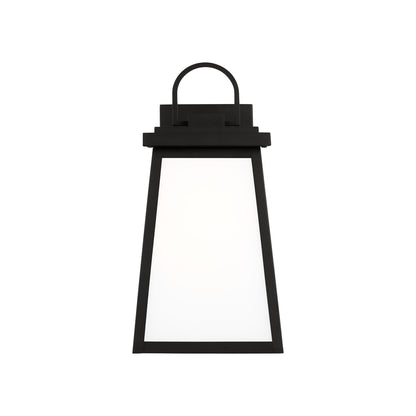 Founders Outdoor Wall Light in Black (Medium/LED Bulb).