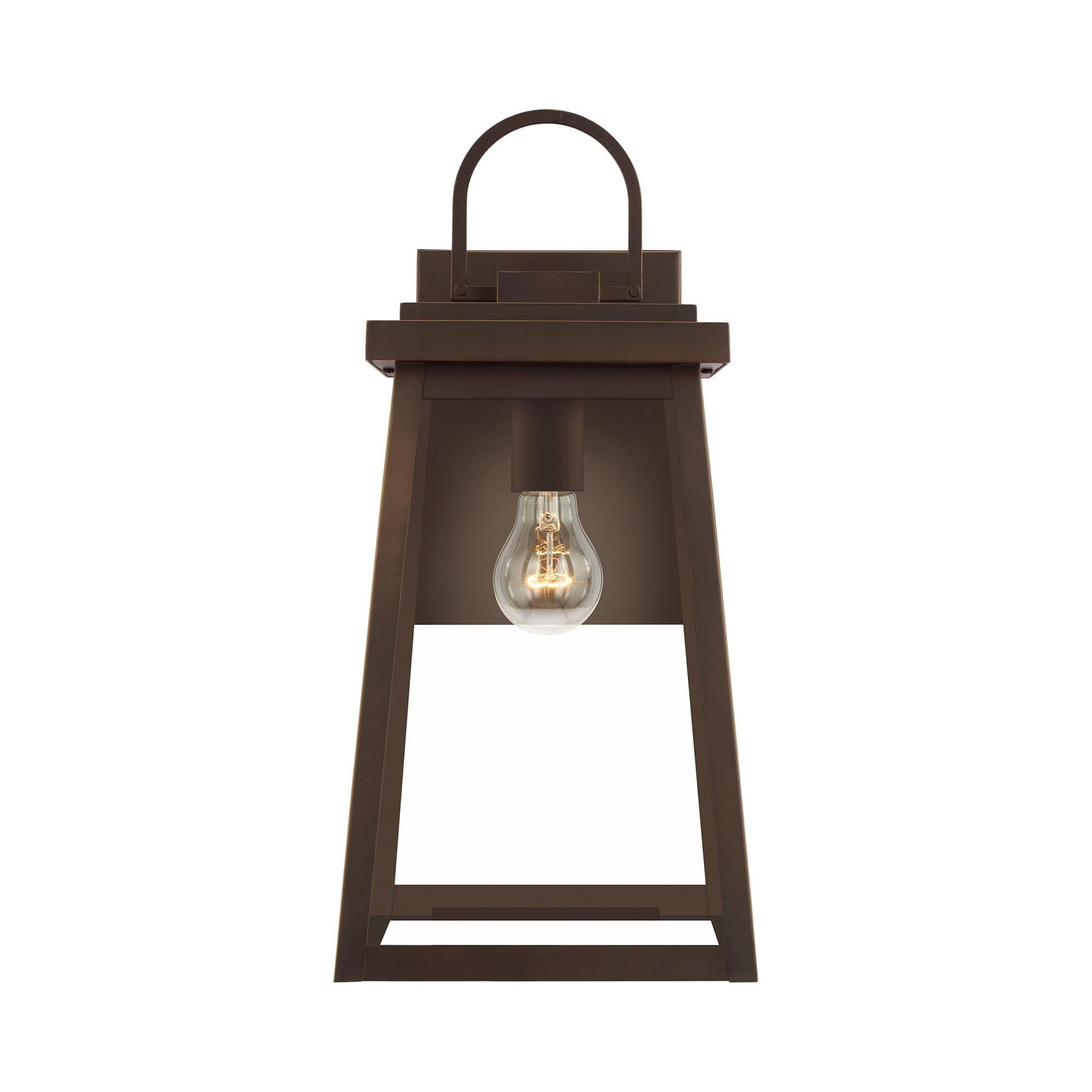 Founders Outdoor Wall Light in Antique Bronze (Large/Bulb Not Included).