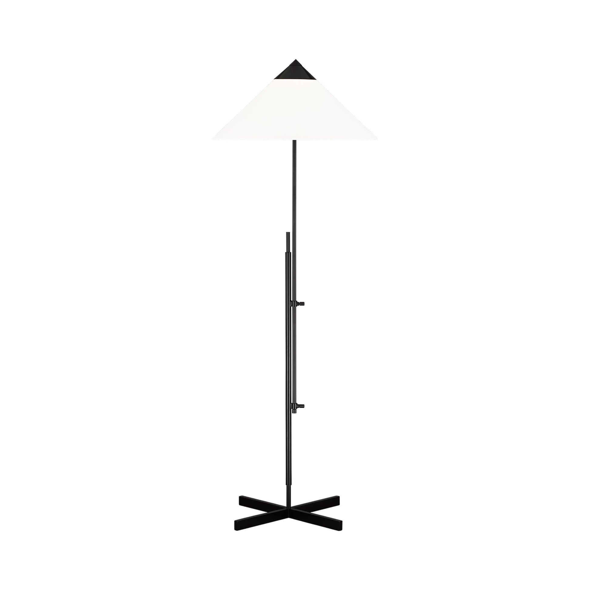 Franklin Tall Floor Lamp in Deep Bronze.