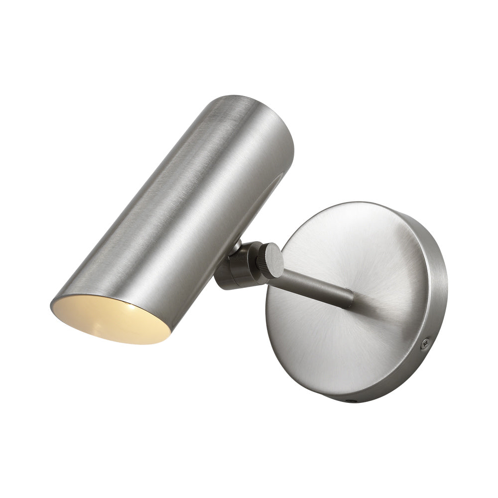 Frasar Wall Light in Brushed Nickel.