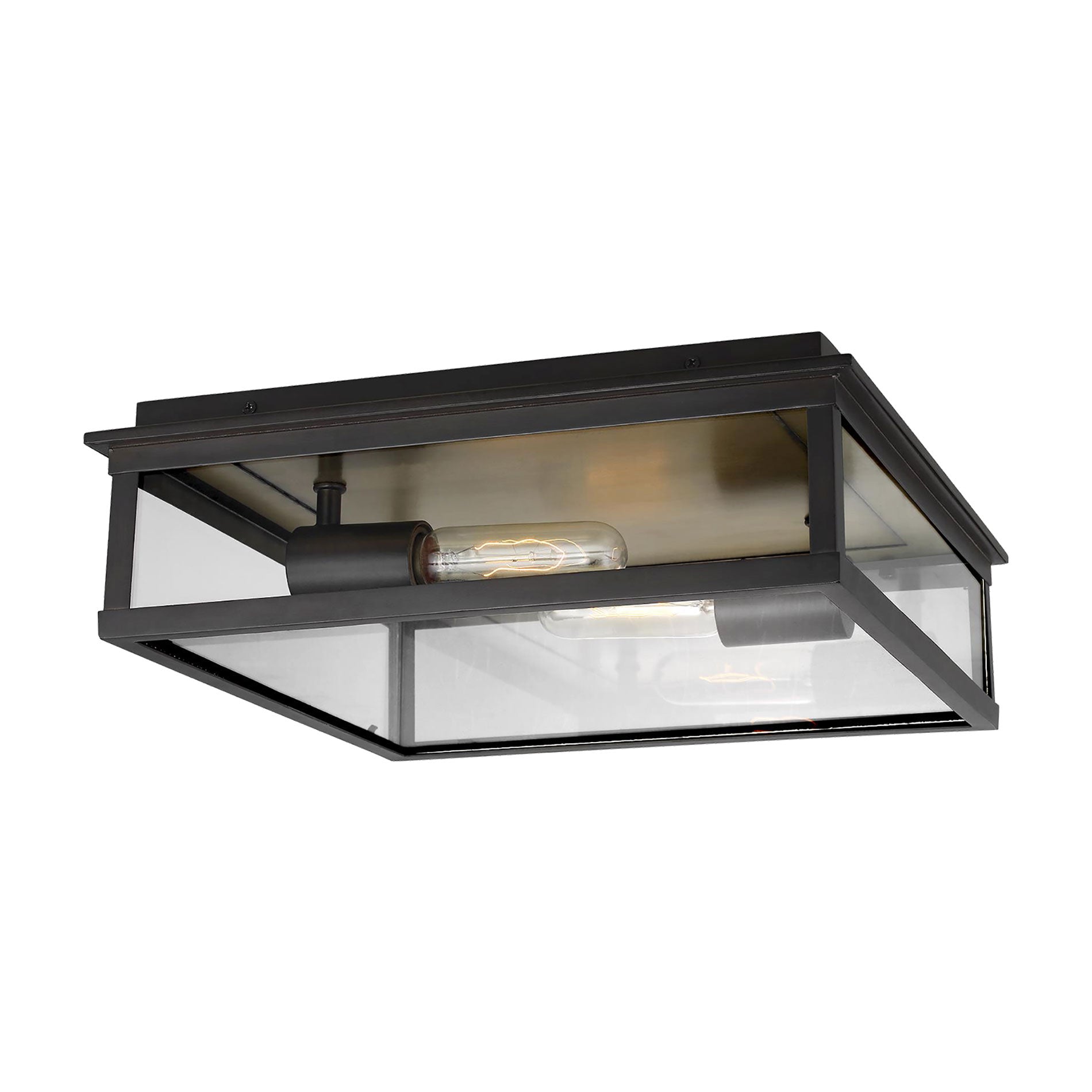 Freeport Outdoor Flush Mount Ceiling Light (Large).
