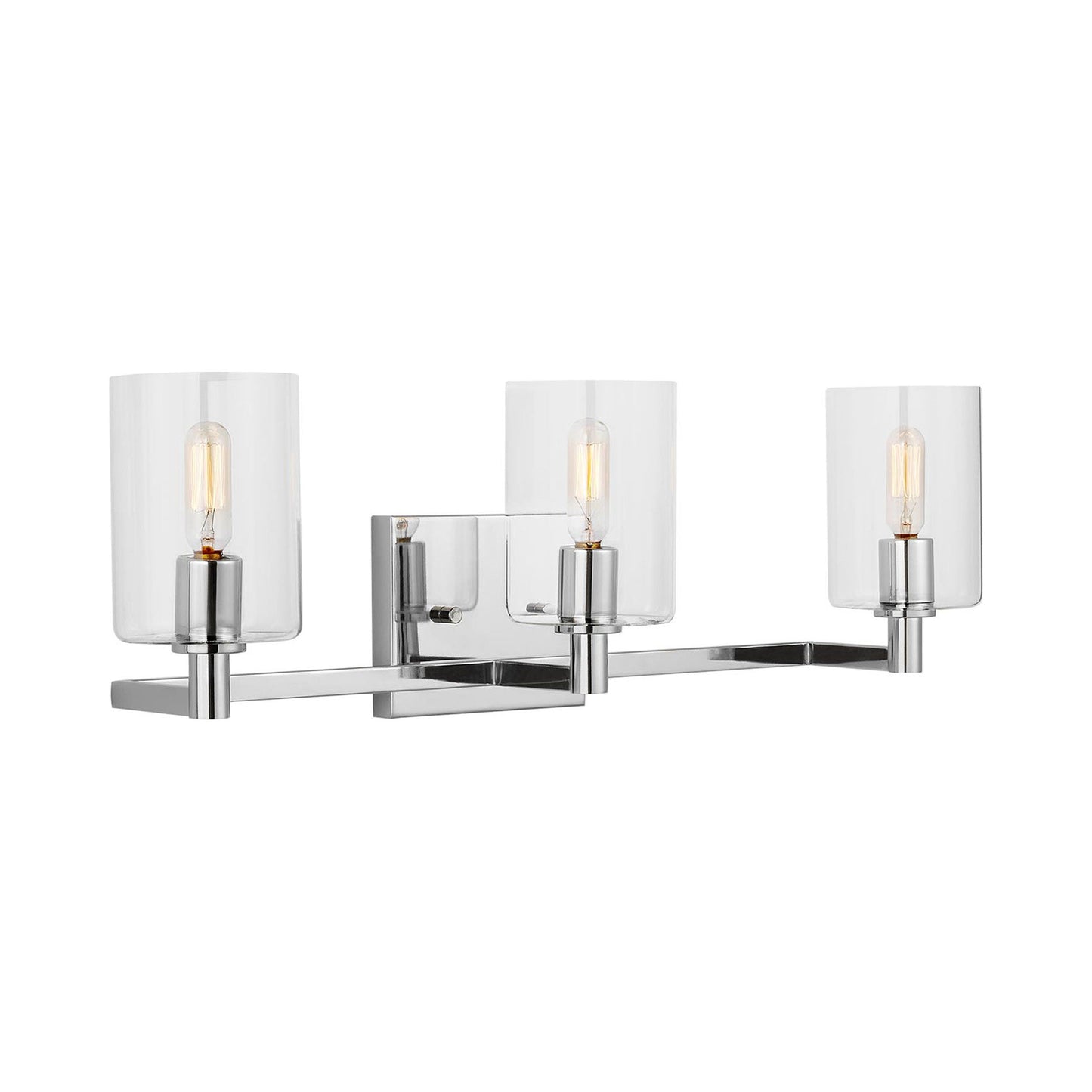 Fullton Bath Wall Light in Chrome (3-Light).