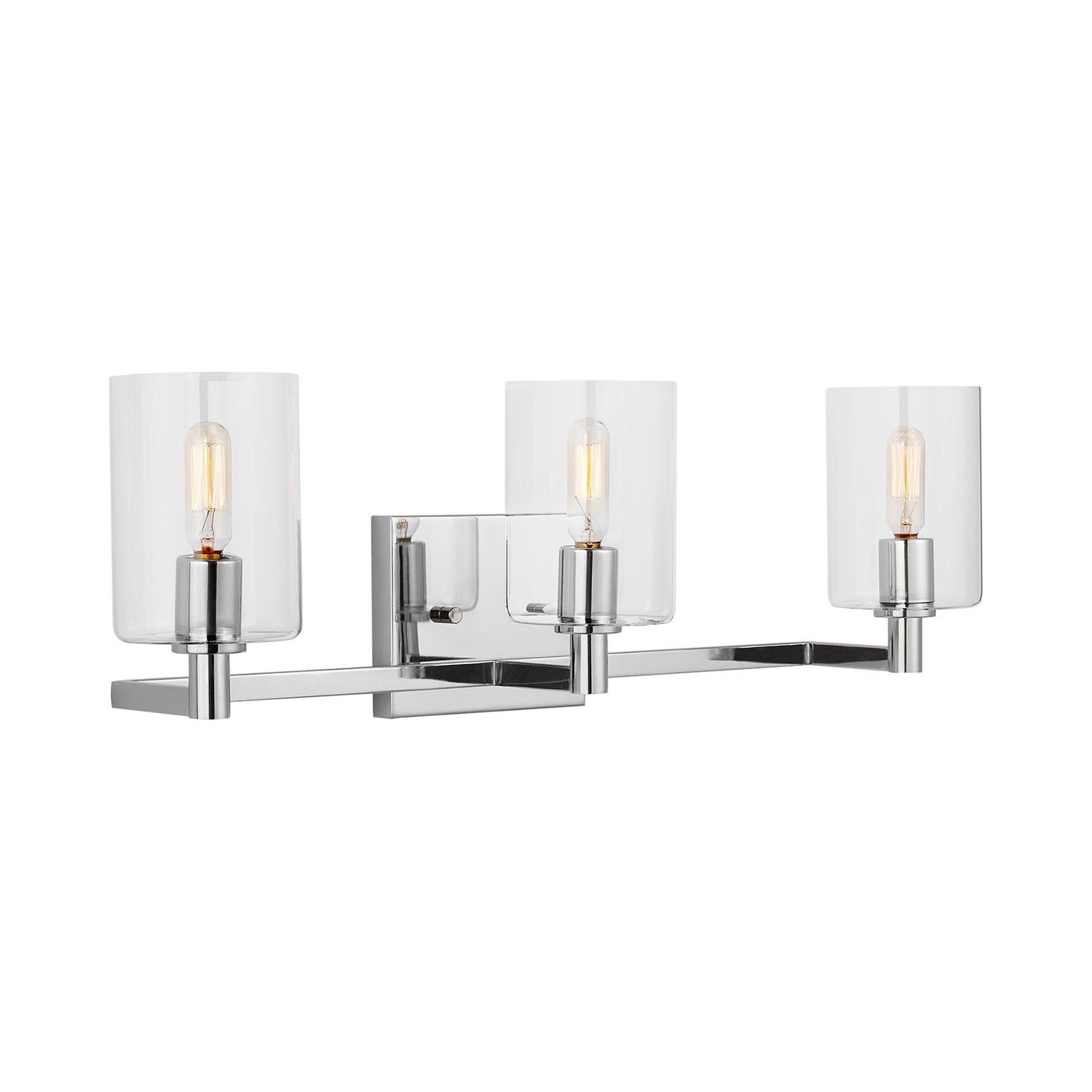Fullton Bath Wall Light in Chrome (3-Light).