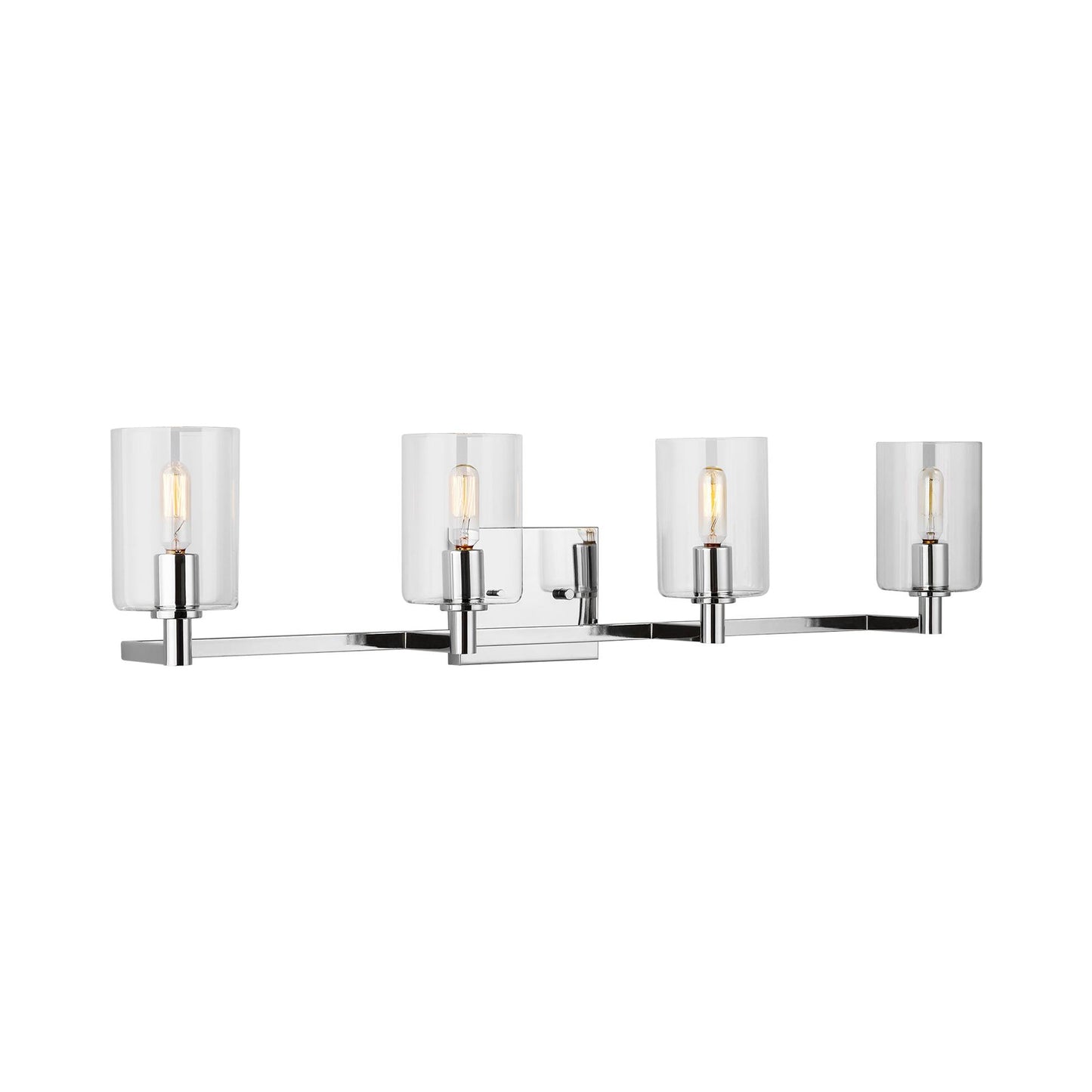 Fullton Bath Wall Light in Chrome (4-Light).
