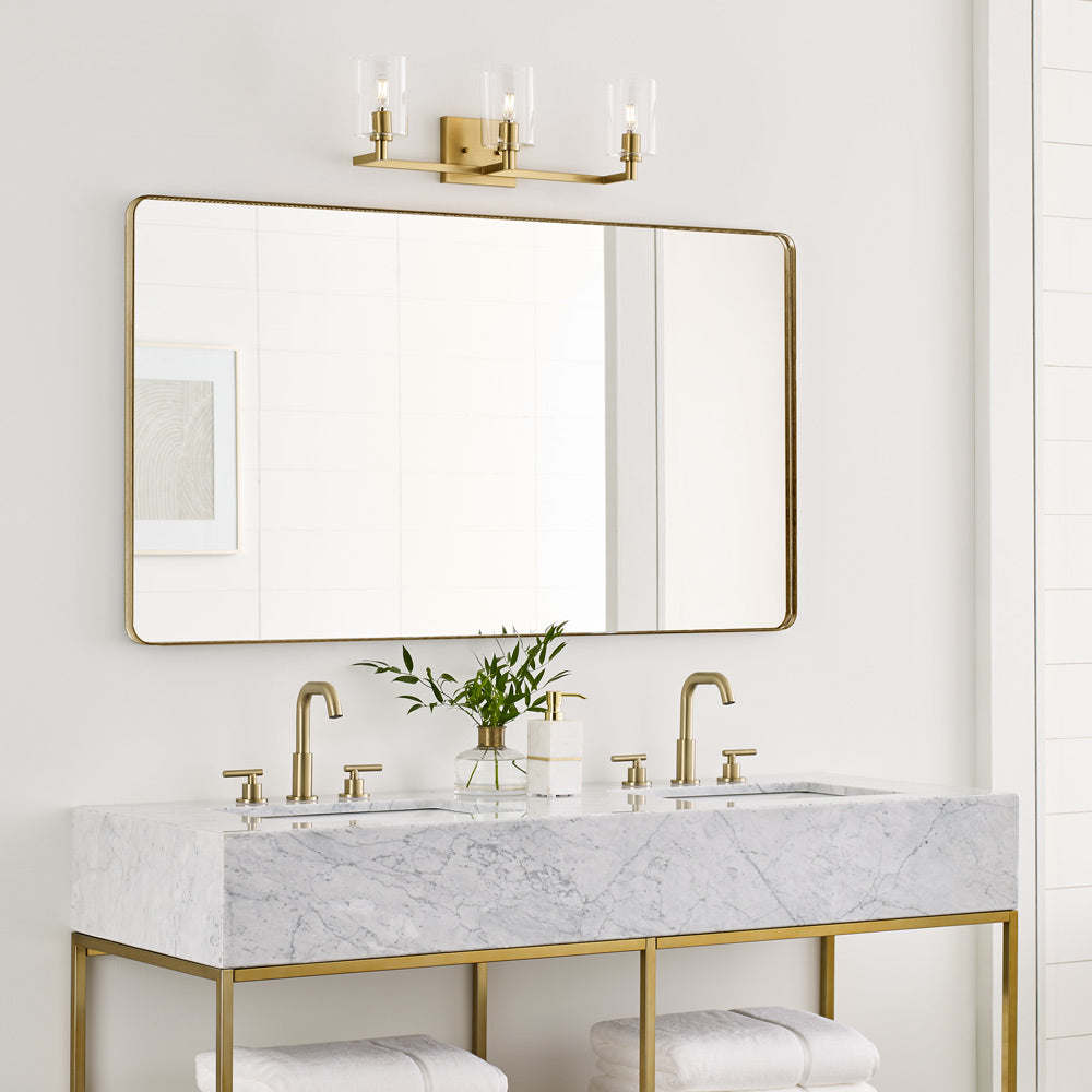 Fullton Bath Wall Light in bathroom.