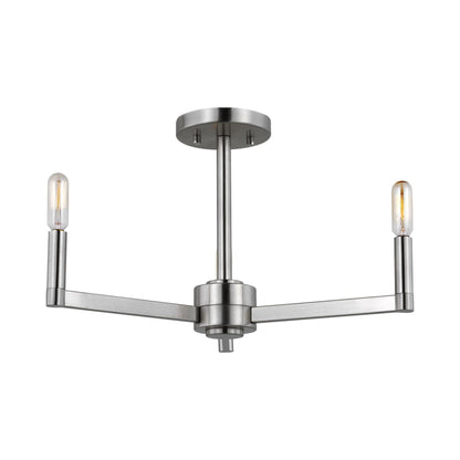Fullton Semi-Flush Mount Ceiling Light.