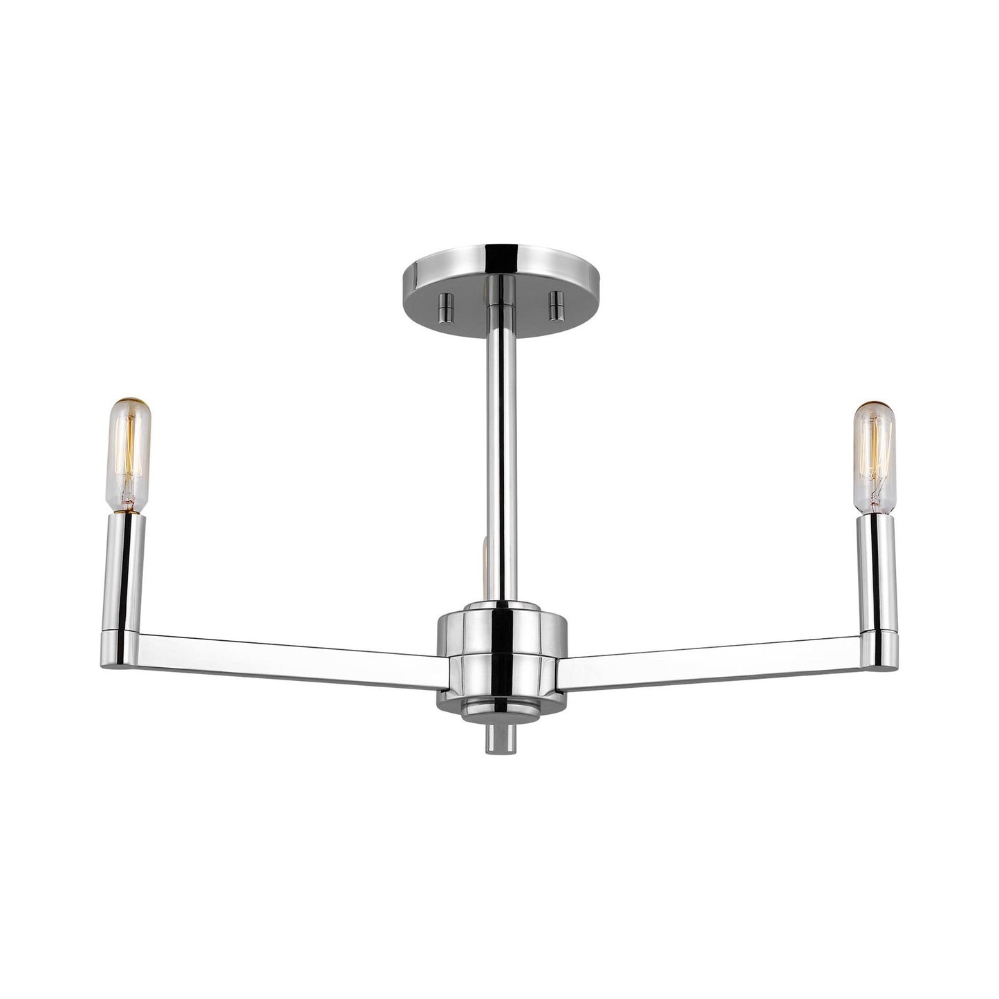 Fullton Semi-Flush Mount Ceiling Light in Detail.