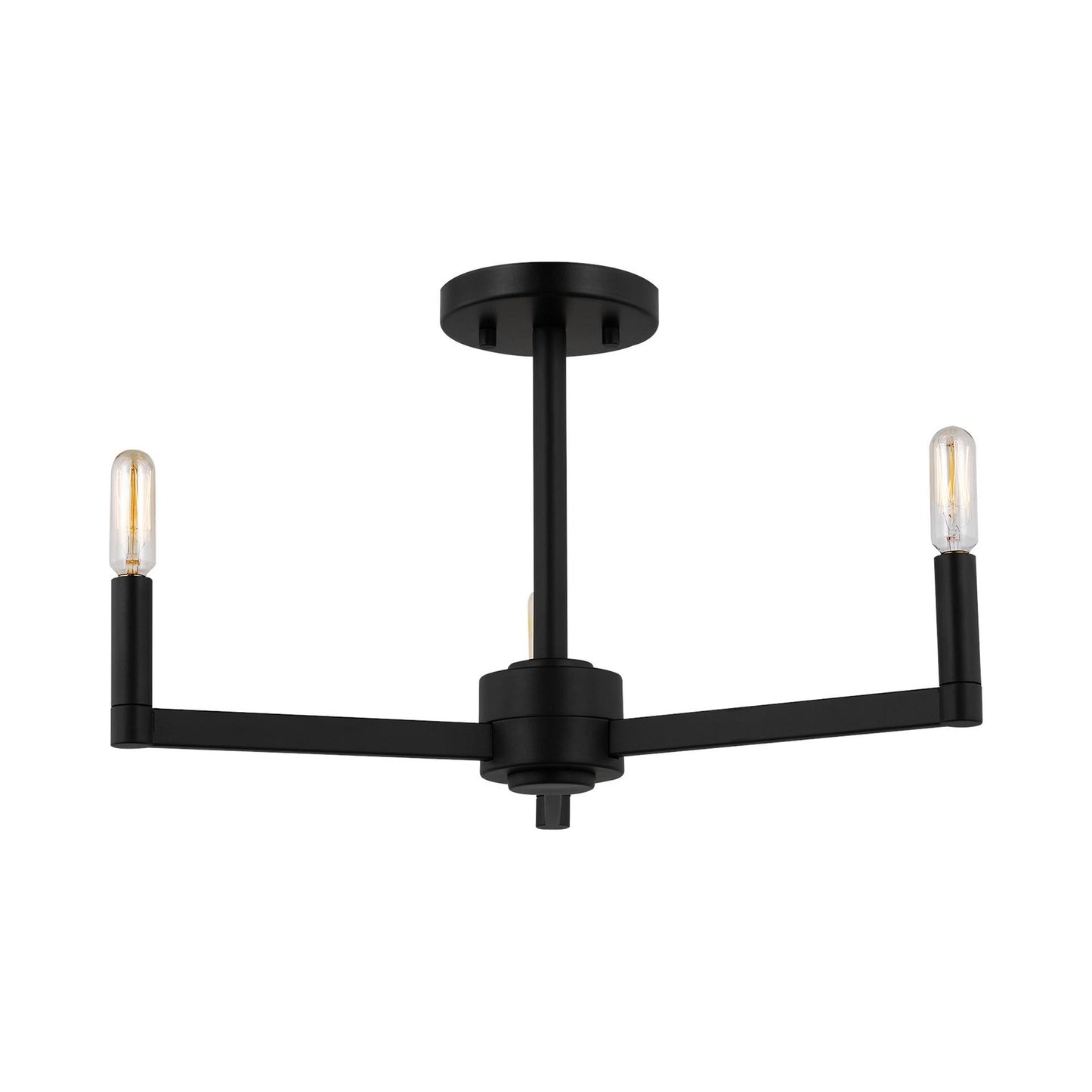 Fullton Semi-Flush Mount Ceiling Light in Detail.