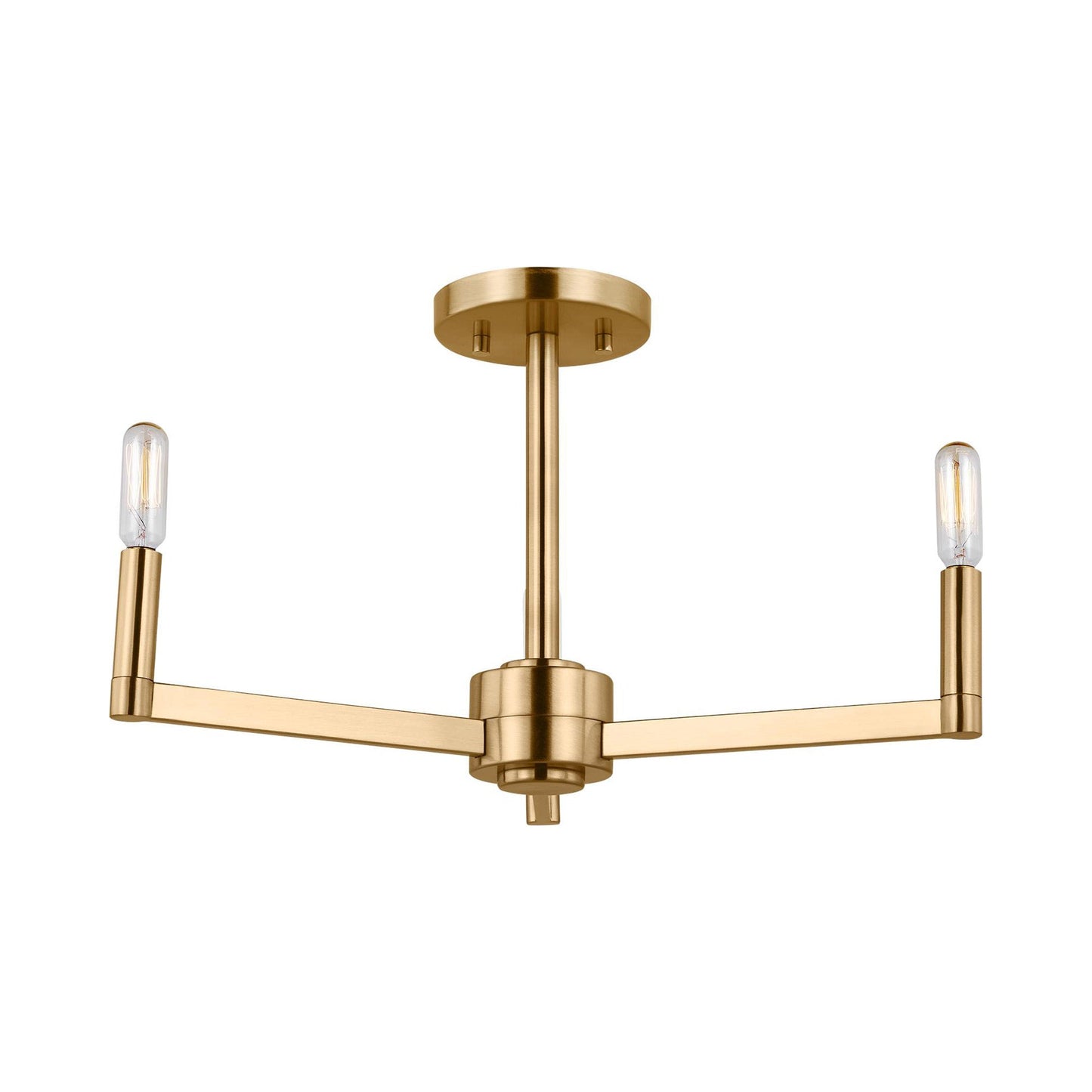 Fullton Semi-Flush Mount Ceiling Light in Detail.