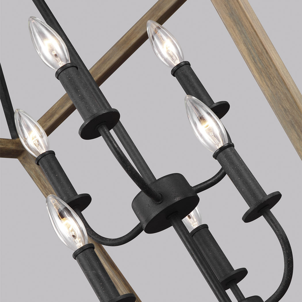 Gannet Chandelier in Detail.