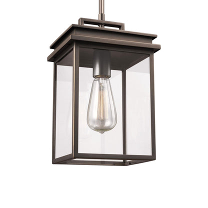 Glenview Outdoor Pendant Light in Detail.