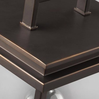 Glenview Outdoor Post Light in Detail.