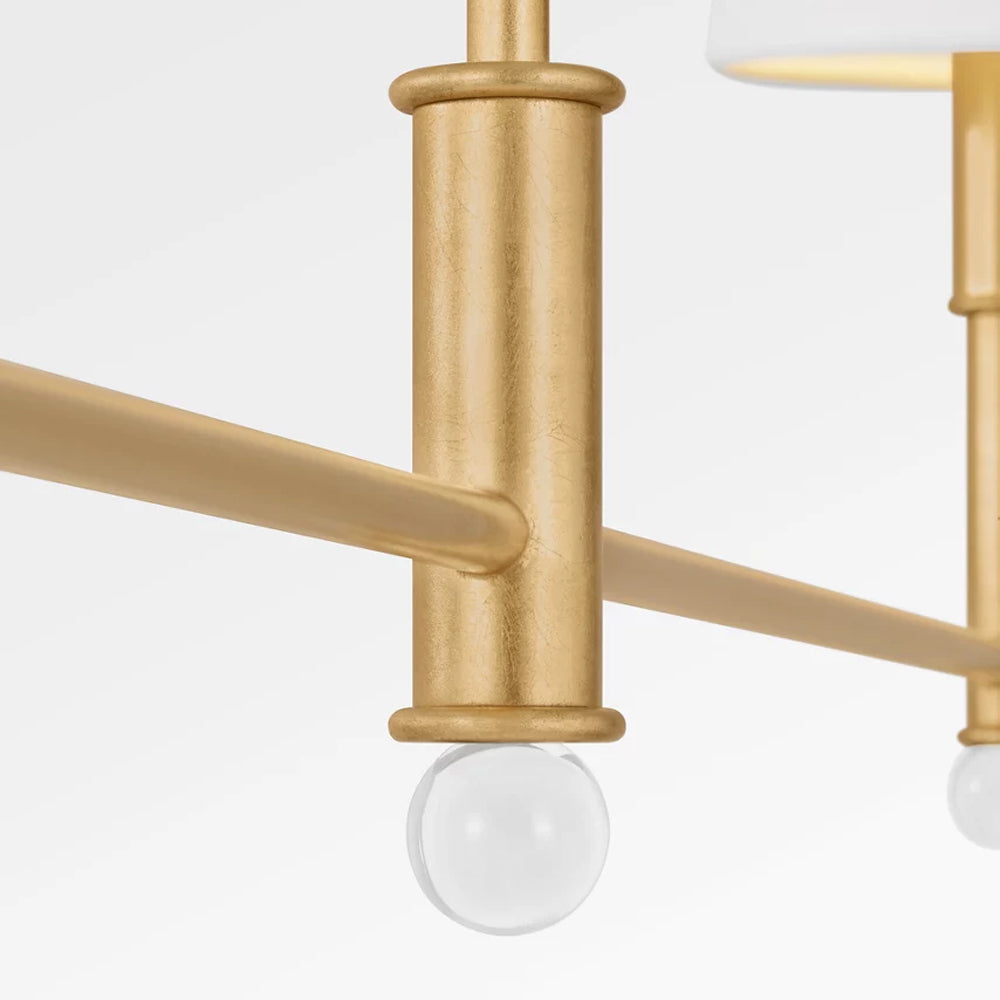 Greard Linear Chandelier in Detail.